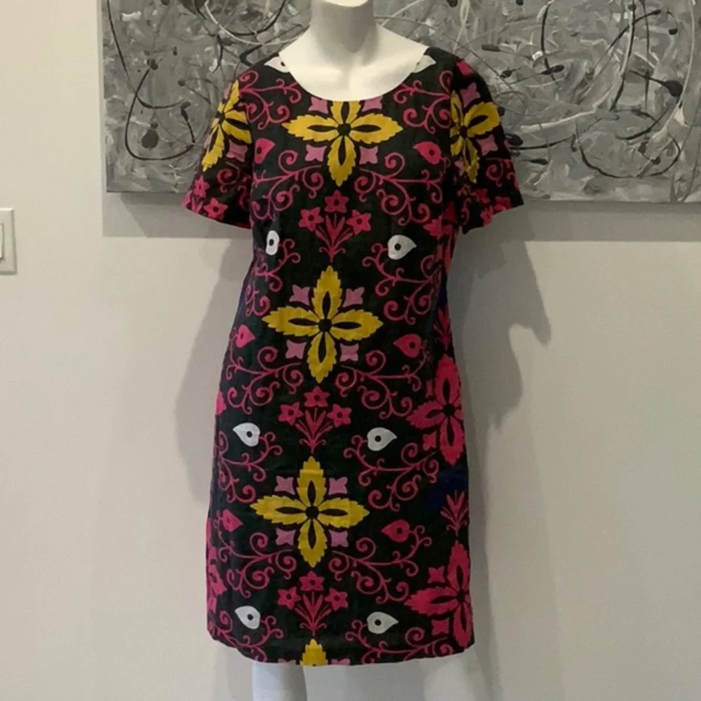 BODEN LINEN DRESS SIZE 10 STUNNING - Picture 1 of 5